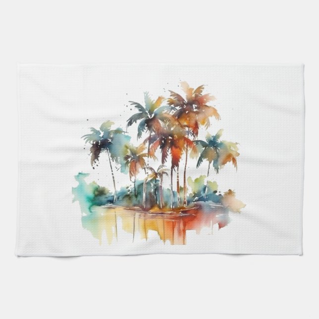 Sunset Grove Kitchen Towel (Horizontal)