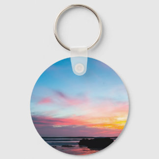 Sunset Handry's Beach Keychain