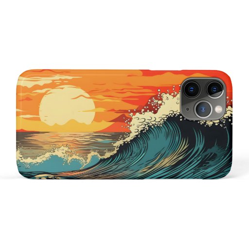 Sunset Harmony of Sea and Sky iPhone 11 Pro Case