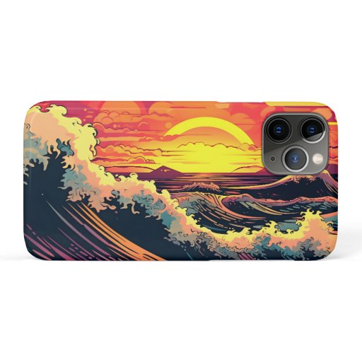 Sunset Harmony of Sea and Sky iPhone 11 Pro Case