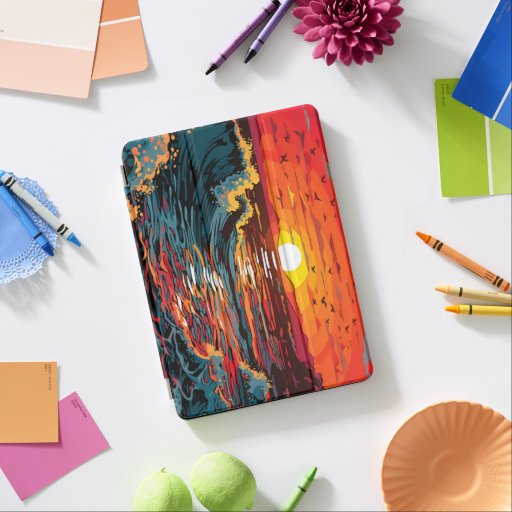 Sunset Harmony of Sea and Sky iPad Air Cover