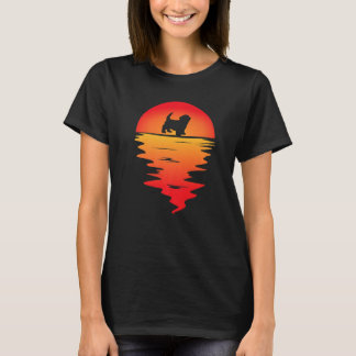 Sunset Havenese Dog I Havenese I Havenese Dog T-Shirt