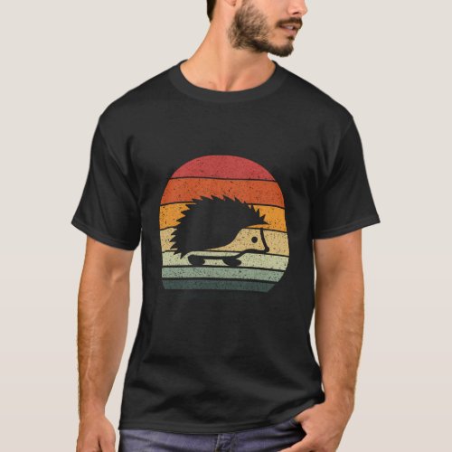 Sunset Hedgehog T_Shirt