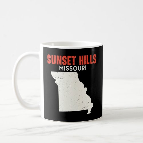 Sunset Hills Missouri USA State America Travel Mis Coffee Mug