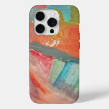 Sunset Horizon Abstract Art Tough Case