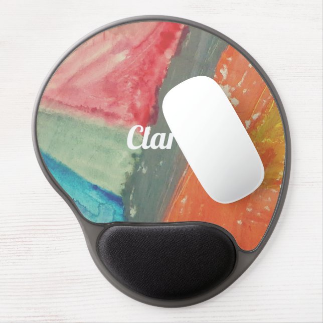 "Sunset Horizon" Ergonomic Gel Mousepad (Left Side)