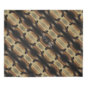Sunset Horse Duvet Cover