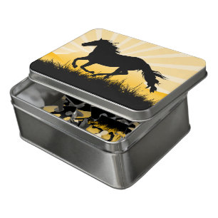 Sunset Horse Jigsaw Puzzle