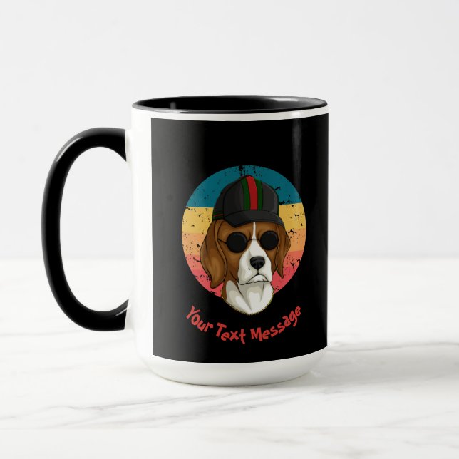 Sunset Hound  Mug (Left)