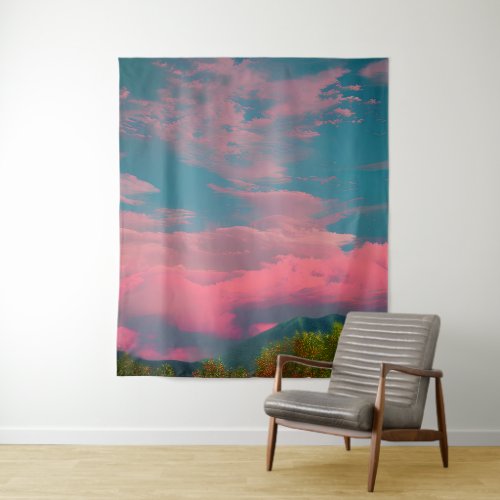 Sunset_hued sky tapestry