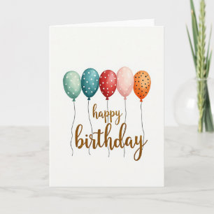 Sunset Hues Birthday Card
