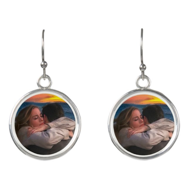 Sunset Hug Earrings (Front)