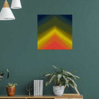 Sunset Hughes Reflection Poster