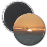 Sunset in Antigua I Seascape Photography Magnet