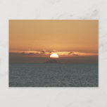 Sunset in Antigua I Seascape Photography Postcard