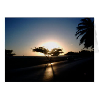 Sunset in Aruba Cards