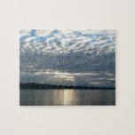 Sunset in British Columbia Canadian Seascape Jigsaw Puzzle