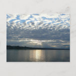 Sunset in British Columbia Canadian Seascape Postcard