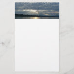Sunset in British Columbia Canadian Seascape Stationery