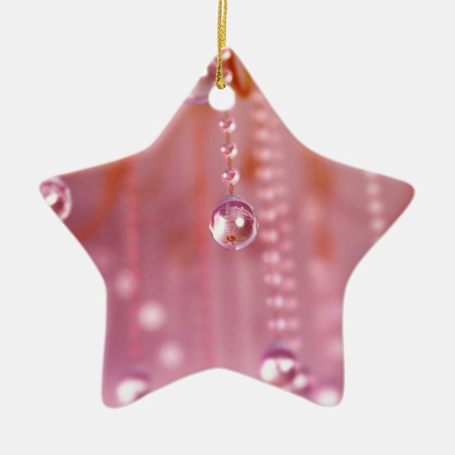 Sunset in Crystal Ornament (Front)