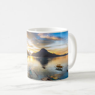 Sunset in El Nido Coffee Mug