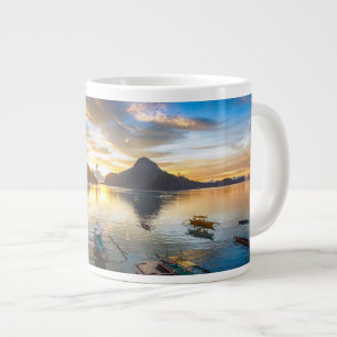 Sunset in El Nido Giant Coffee Mug