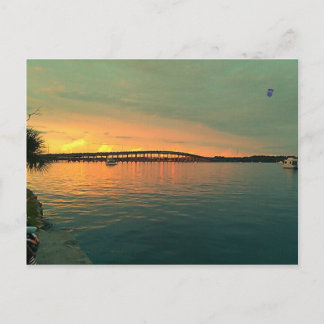 Sunset in Florida Postcard
