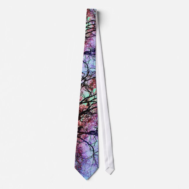 Sunset in louisiana neck tie (Front)