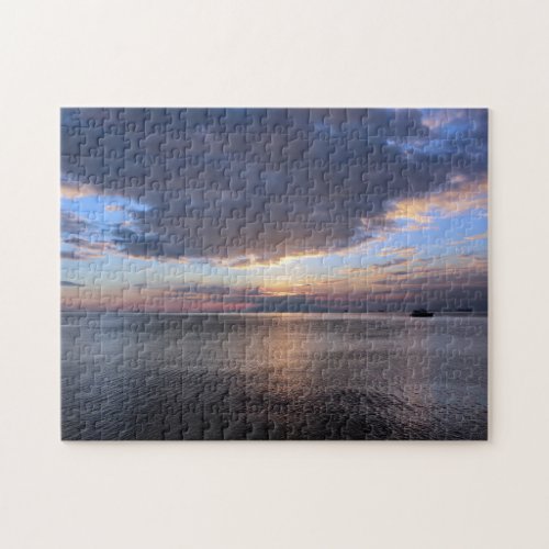 Sunset In Manila Bay Jigsaw Puzzle