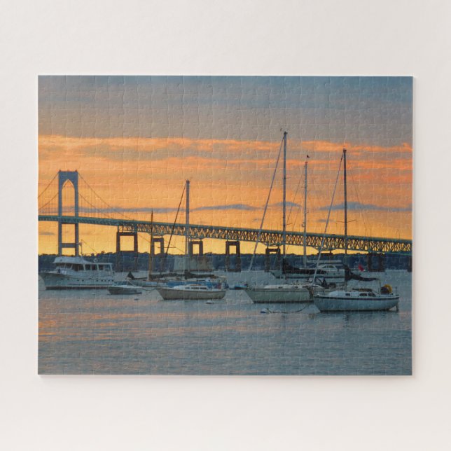 Sunset in Newport, RI - Puzzle (Horizontal)