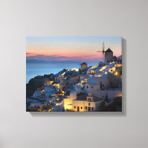Sunset in Oia Greece