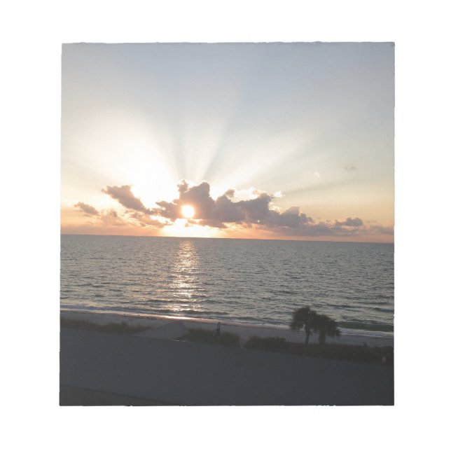 Sunset In Paradise Notepad (Front)
