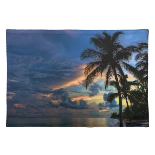 Sunset in Paradise Placemat (Front)
