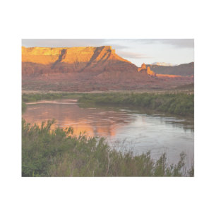 Sunset in Postcard Alley Gallery Wrap