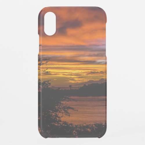 Sunset in Praia Cape Verde iPhone XR Case