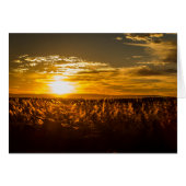 Sunset in South Africa Cards (Front Horizontal)