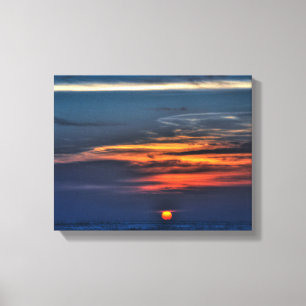 Sunset in St Petersburg Beach,Florida Canvas Print