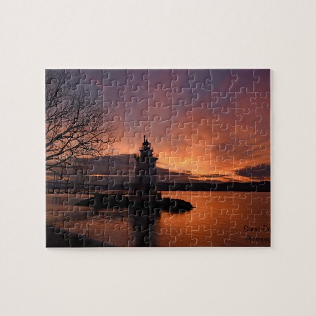 Sunset in Tarrytown  Poster Jigsaw Puzzle (Horizontal)