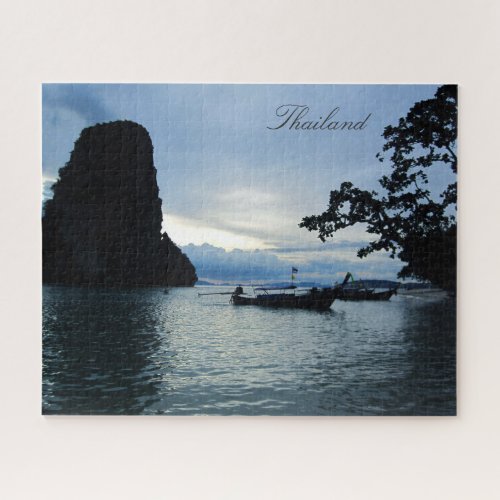 Sunset in Thailand Jigsaw Puzzle