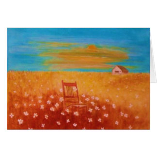Sunset in the Fields Cards