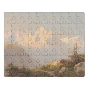 Sunset in the Mountains – Carl Lafite Jigsaw Puzzle