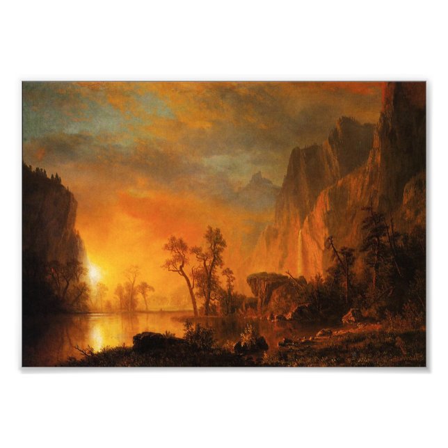 Sunset in the Rockies Photo Print (Front)