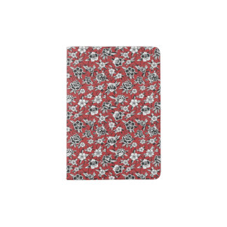 Sunset  in the Rose Garden Passport Holder