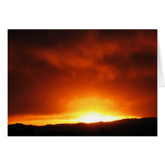 Sunset in the Sangres by Cynthia Wenslow Cards