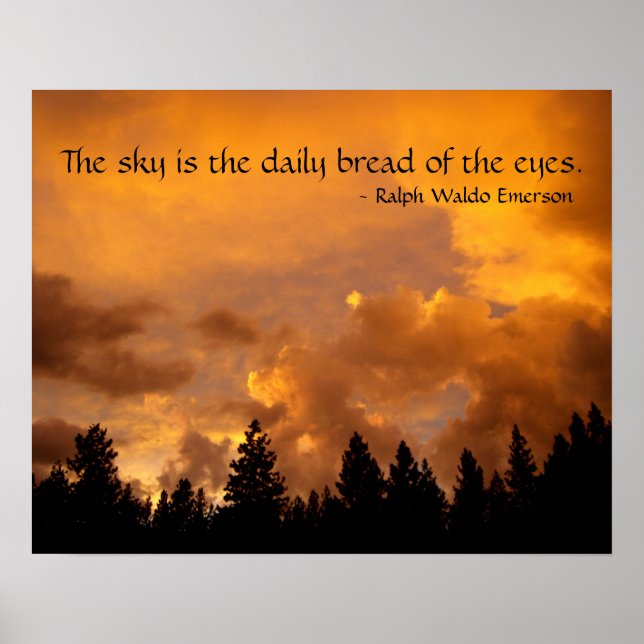 Sunset in the Sierras Poster (Front)