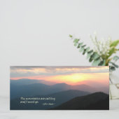 Sunset in the Smokies: Mtns are calling / Muir (Standing Front)