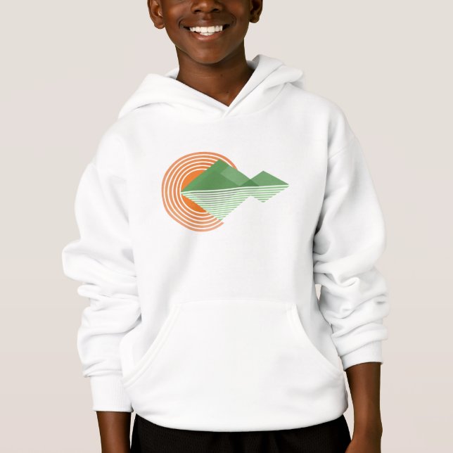 Sunset in the valley hoodie (Front)