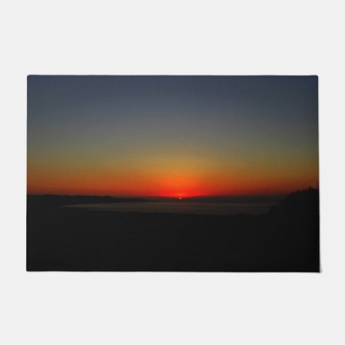 Sunset in the Water Doormat