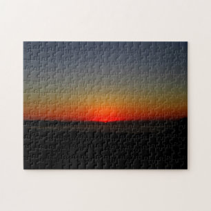 Sunset in the Water Jigsaw Puzzle