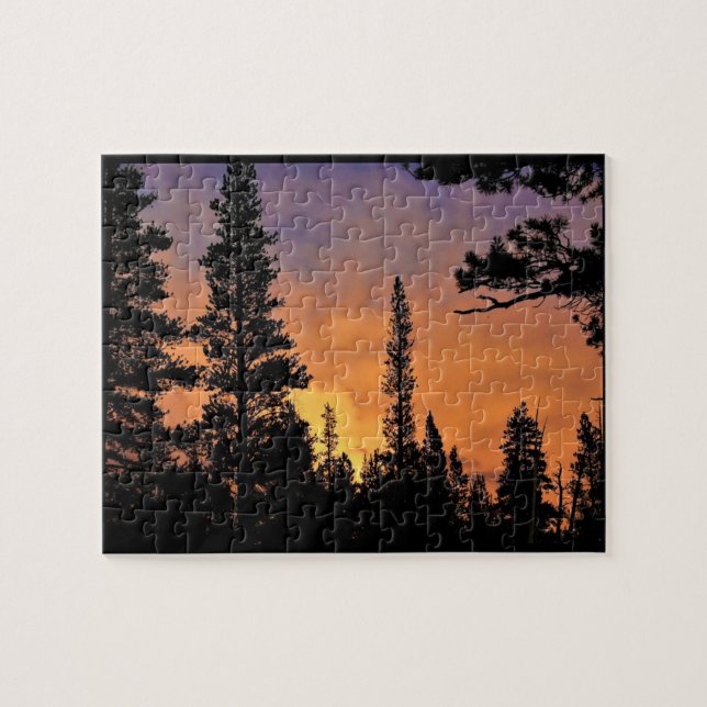 Sunset in Tuolumne Meadows, Yosemite, CA Jigsaw Puzzle (Horizontal)